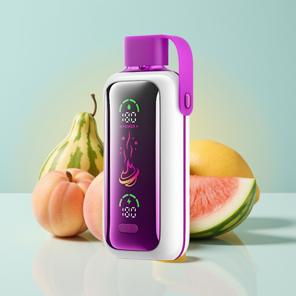 VOZOL Star 20000 Puffs 2.2" HD ekraan Peach Mango Watermelon