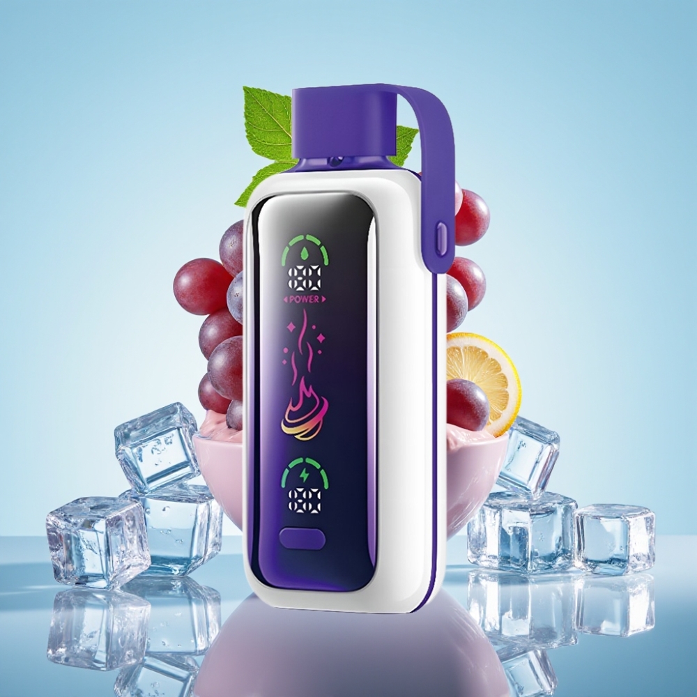 VOZOL Star 20000 Soods Grape Ice 50mg/ml 2.2" HD