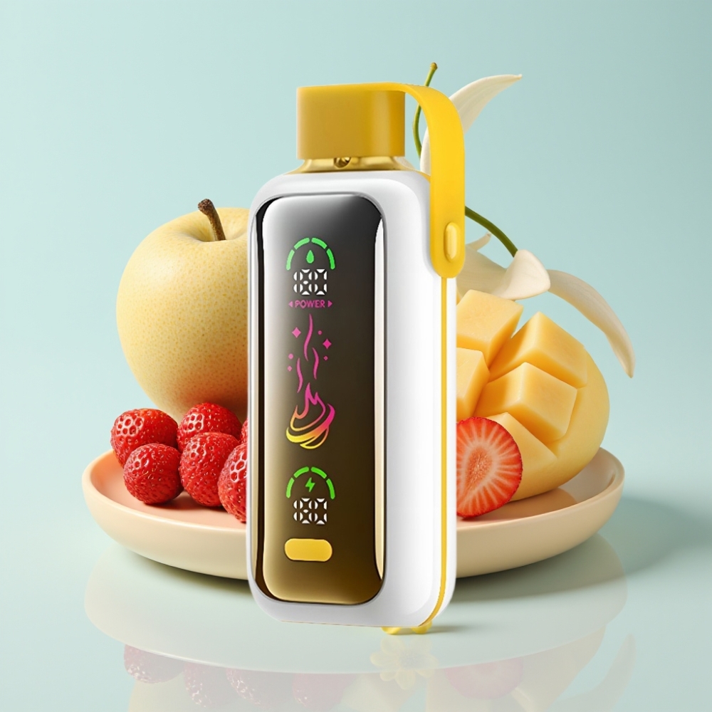 VOZOL Star 20000 Sutsud HD-peegelkuva Kahevõrkmoodus 650mAh Maasikas-Mango