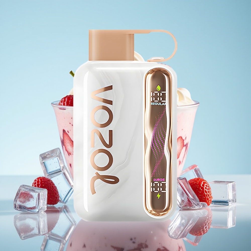 VOZOL STAR 1000mAh 40000 Sõõmikud Disposable Vape Maasikajää