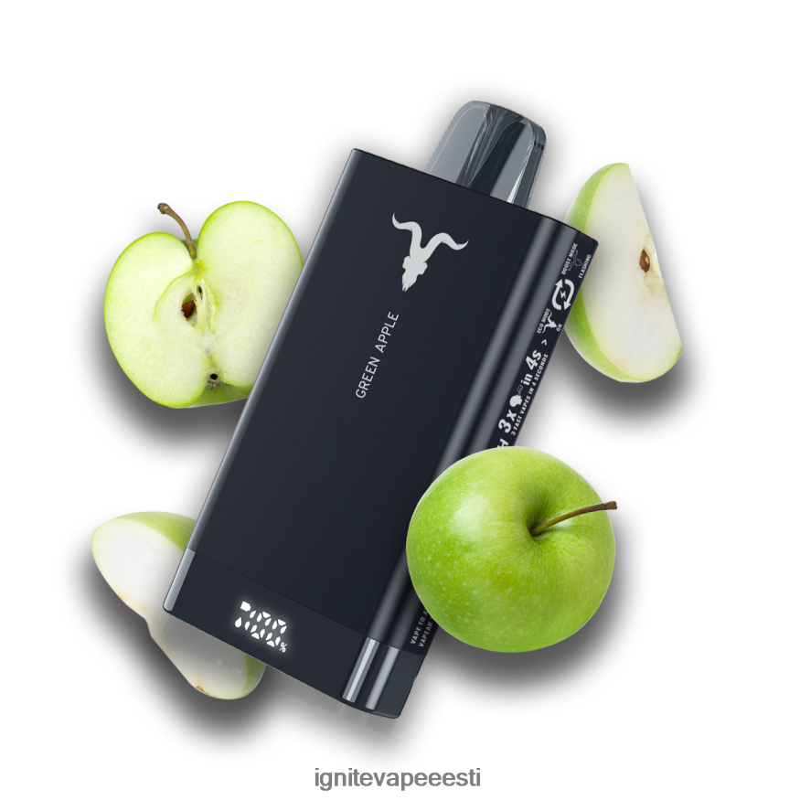 IGNITE E Cigarette - IGNITE V150 vape pliiats 0V8B6070 roheline õun