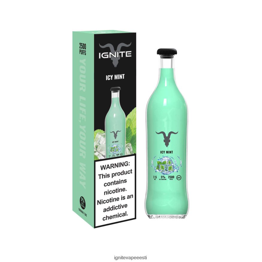 IGNITE Vape Flavors - IGNITE V25 vape pliiats 0V8B60118 hapu õunajää