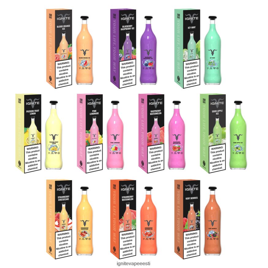 IGNITE Vape Flavors - IGNITE V25 vape pliiats 0V8B60118 hapu õunajää