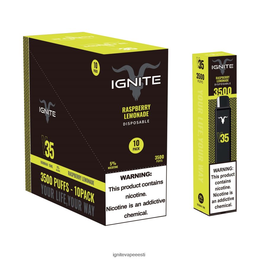 Best IGNITE Vape Flavor - IGNITE V35 vape pen 10 tk 0V8B60129 arbuusi õunajää