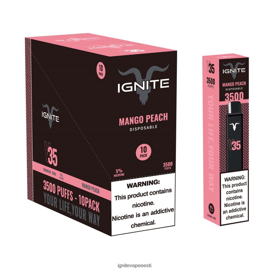 IGNITE Vape Tallinn - IGNITE V35 vape pen 10 tk 0V8B60122 viinamarja jää