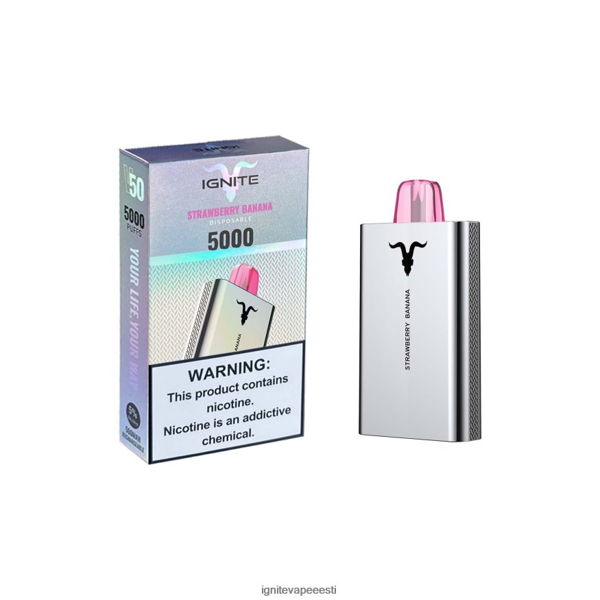 IGNITE Vape Eesti - IGNITE V50 vape pliiats 0V8B60161 maasika banaan