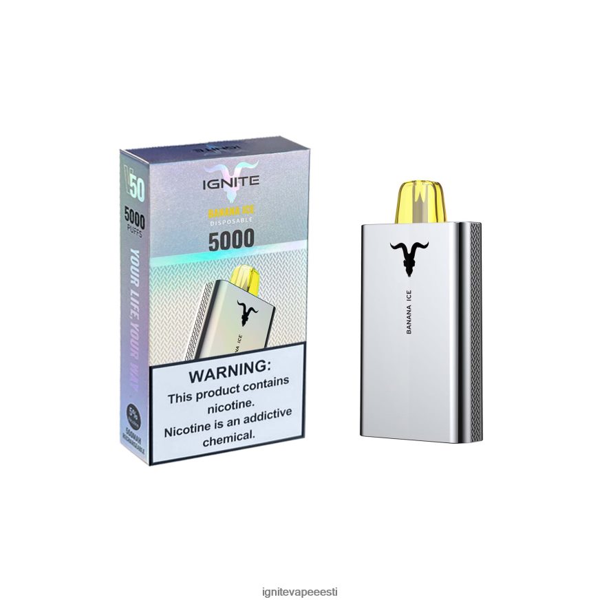 IGNITE Vape Eesti - IGNITE V50 vape pliiats 0V8B60161 maasika banaan