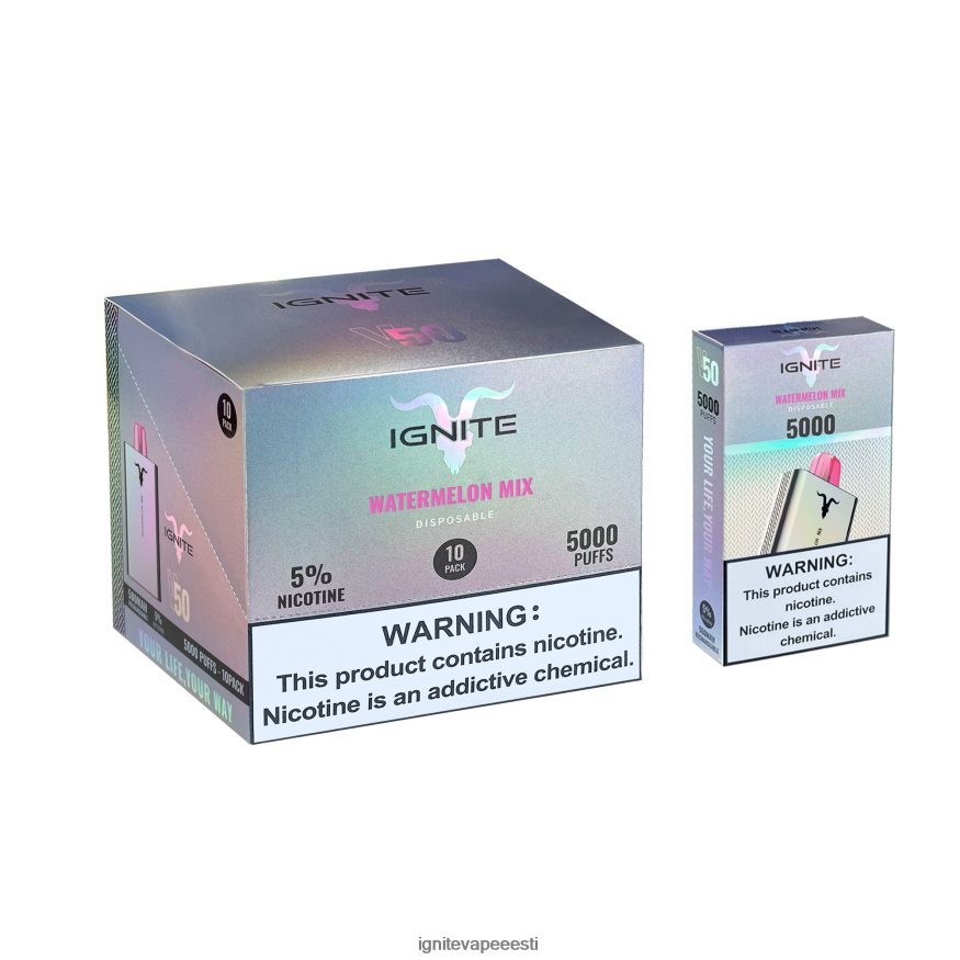 IGNITE Vape Price - IGNITE V50 vape pen 10 tk 0V8B60146 jäine piparmünt