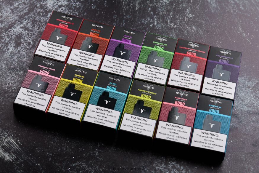 IGNITE Vape Flavours - IGNITE V60 vape pen 10 tk 0V8B6027 maasika banaan