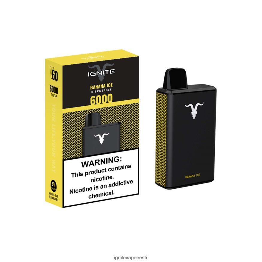 IGNITE Vaporizador - IGNITE V60 vape pliiats 0V8B6033 jäine piparmünt