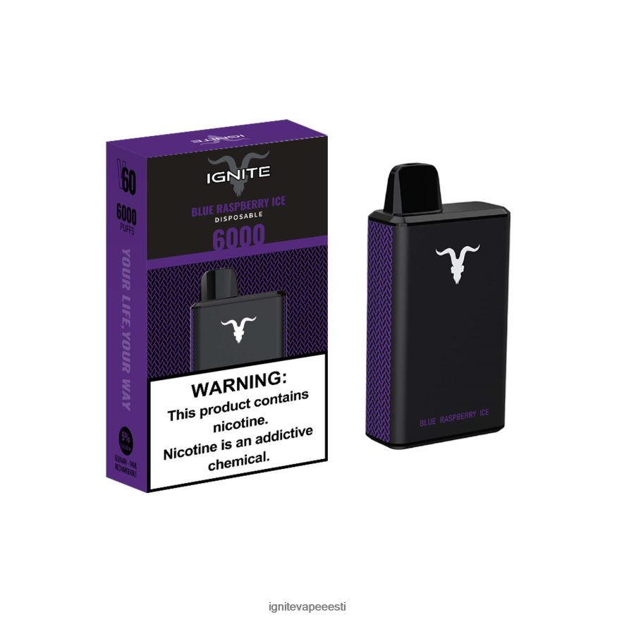 IGNITE Vaporizador - IGNITE V60 vape pliiats 0V8B6033 jäine piparmünt