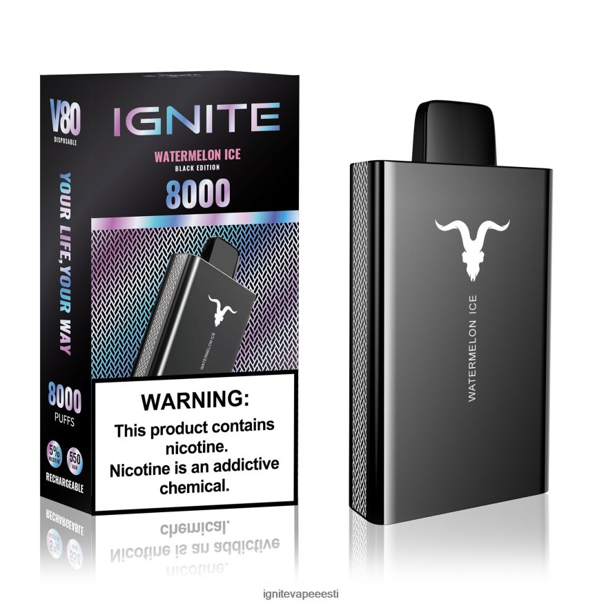 IGNITE Vape Flavours - IGNITE V80 vape pliiats 0V8B6047 jäine piparmünt
