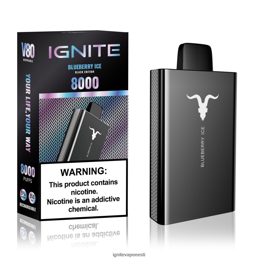 IGNITE Vape Flavours - IGNITE V80 vape pliiats 0V8B6047 jäine piparmünt